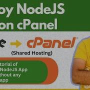 How To Deploy NodeJS On CPanel Shared Hosting Step By Step