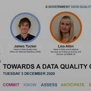 DQF Launch Towards A Data Quality Culture Intro James Tucker Part 1 6