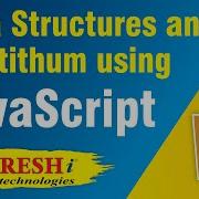 Data Structures And Algorithms Using Javascript Naresh IT