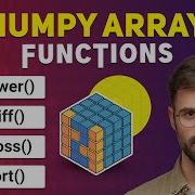 Creating Numpy Arrays Using Power Diff Cross And Sort Complete Numpy Tutorial