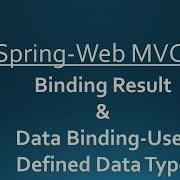 Spring Web MVC BindingResult Data Binding With Custom Data Type Part 11