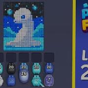 Pixel Flow Level 296 Solution Walkthrough