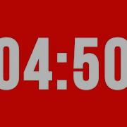 4 Minute 50 Second Timer With Alarm Without Music
