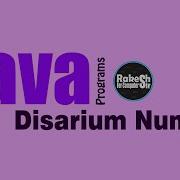 Javaprogram Disarium Number Using Java By Rakssir