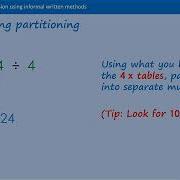 Division Using Partitioning