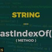 Javascript Basics String LastIndexOf Method