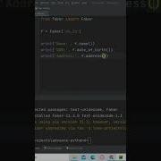 Generating Fake Identity Data Using Python Faker Shorts