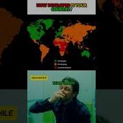 How Developed Is YOUR Country Map Geography Youtubeshorts