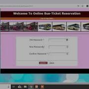Online Bus Reservation System Php And Mysql With Source Code