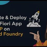 Create Deploy SAP Fiori App In BTP On Cloud Foundry Step By Step Tutorial For Beginners
