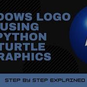 Windows Logo In Python Using Turtle Graphics TUTORIAL Python Turtle Project Pythonji