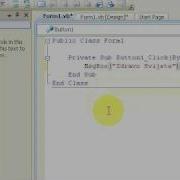 Hello World Visual Basic NET