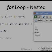 PHP Beginner 4 Loops For While Do While