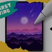 PROCREATE Drawing For Beginners EASY Step By Step Tutorial