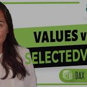 DAX Fridays 212 VALUES Vs SELECTEDVALUE To Conditional Format A Line Chart