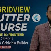 Flutter GridView GridView Builder Widgets Complete Flutter Course Lecture 16