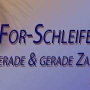 For Schleife Gerade Ungerade Zahlen Java