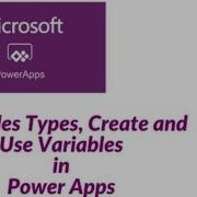 PowerApps Variables
