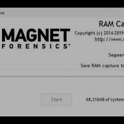 HOW TO CREATE A MEMORY DUMP WITH RAM CAPTURER