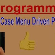 C Programming Menu Driven Switch Case Session 15