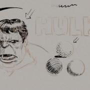 Cross Hatching Demo With The Hulk