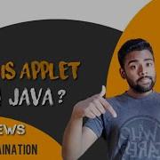 What Is Java Applet Hindi Java Applets Basic Java Applets Tech 2 Bold