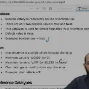 Module 2 Part 1 Java Basics Of Data Type