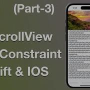 ScrollView With Storyboard Constraints In IOS Xcode14 Swift5