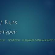 Java Kurs 4 Datentypen