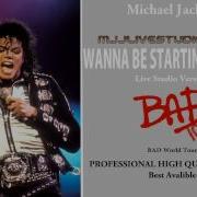 Michael Jackson Wanna Be Startin Somethin Live Studio Version Bad World Tour PRO