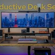 Clean Productive Desk Setup For A Software Engineer