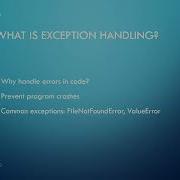 Python File Handling Exception Handling CSV JSON Text Files