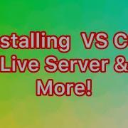 HTML Tutorial Installing VS Code Live Server Web Development Tutorials 2
