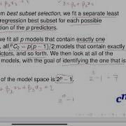 Feature Selection Variable Selection
