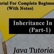 Inheritance In Java Part 1 Basic Understanding Of Java By Harvinder Singh