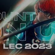 Count On Us 2023 LEC Winter Promo
