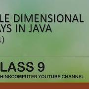 Одномерные массивы в Java Часть 1 Урок 9 ThinkComputer