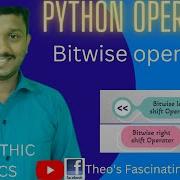 Bitwise Left Shift Operator Bitwise Right Shift Operator Python Operators Python Pythonprogramming