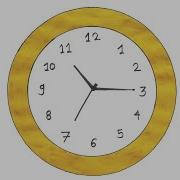 How To Draw A Clock Clock Drawing