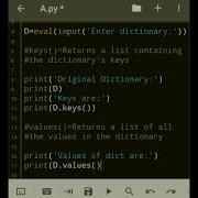 Dictionary Functions In Python Part1 Keys Values Clear
