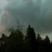 Face In The Clouds Before A Storm In Grand Falls New Brunswick Aug 1 2011