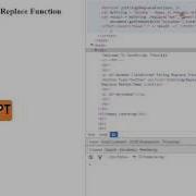 STRINGS REPLACE METHOD IN JAVA SCRIPT DEMO