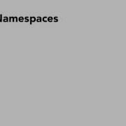 013 XML Namespaces