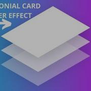 Stacked Testimonial Card Hover Effect Using HTML And CSS