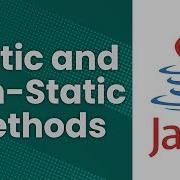Static Methods And Non Static Methods Java Tutorial