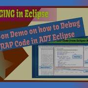 Hands On Debugging RAP Code ADT On Eclipse