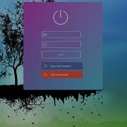 Modern Gradient UI Login C VB Bunifu NET