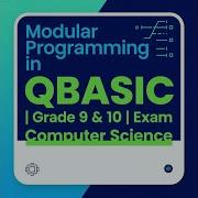 Modular Programming In QBASIC Grade 9 10 SEE Exam Computer Science P 8