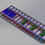 SolidWorks Tutorial Modeling A Trailer Bed Using Master Model Technique Part 1