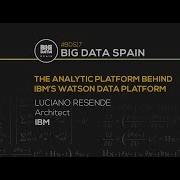 The Analytic Platform Behind IBM S Watson Data Platform By Luciano Resende